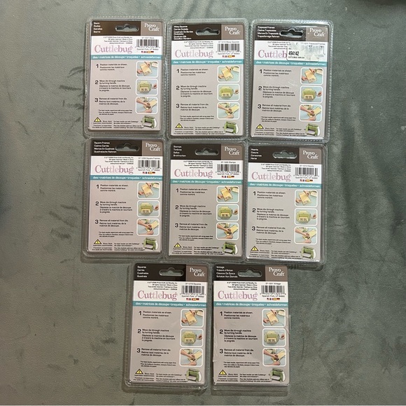 Lot of 8 Cuttlebug dies set (32 dies in total) - Picture 2 of 2